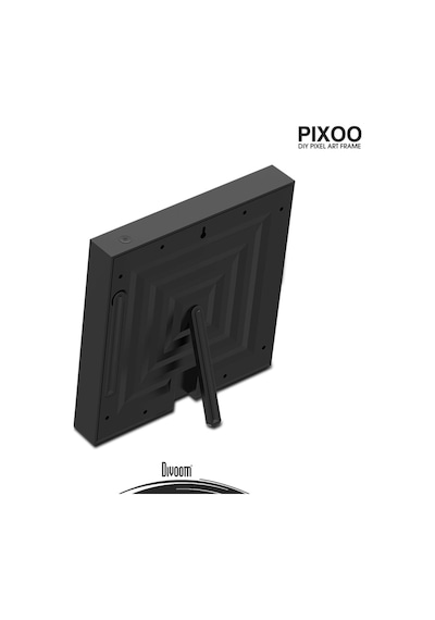 Divoom Pixoo 16x16 Piksel LED Ekranlı APP Kontrollü Akıllı Piksel Resim Çerçevesi