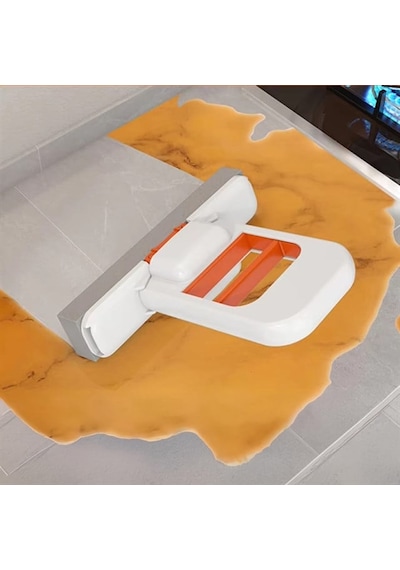 Pratik Taşınabilir Mini Mop Kendinden Sıkmalı Mini Temizlik Paspası Masa Üstü Mutfak Banyo Araba Mop Sunup Sn-37730