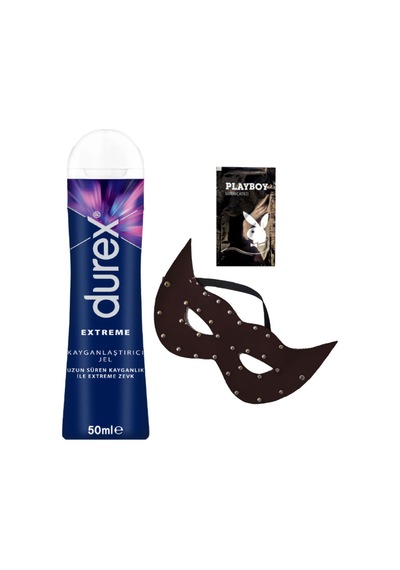 Durex Extreme Analjel 50 Ml + Siyah Deri Göz Maskesi + Hediye