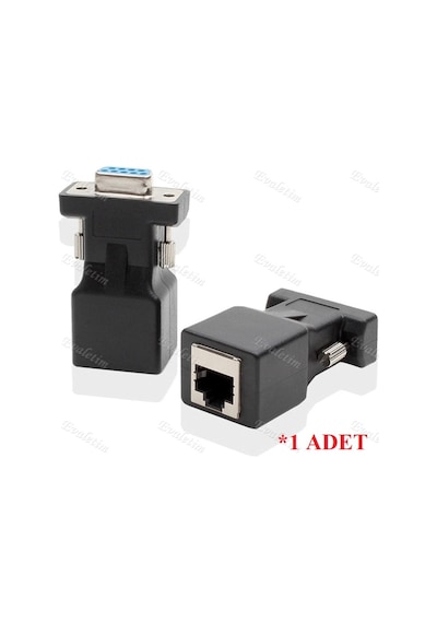 30 Metre Rj45 To Rs232 9Pin Cat5E 6 4349P Kablo Extender Konsol