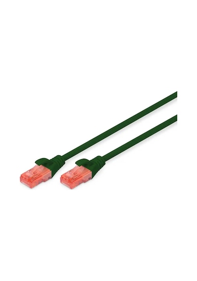 Dıgıtus 1metre Cat6 Utp Dk-1617-010/g Yeşil Patch Kablo 10'lu Paket -212810