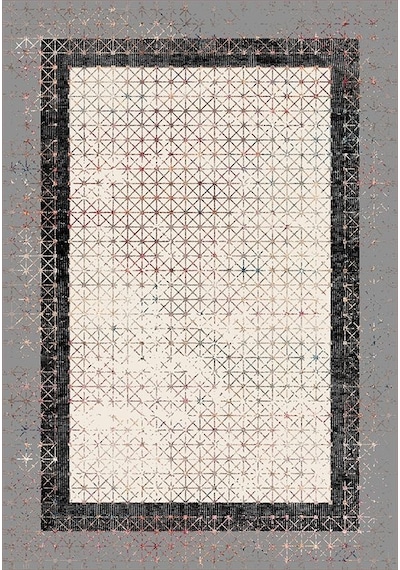 Rovigo Home Dijital Baskı Yıkanabilir Kaymaz Taban Salon Halısı Ve Yolluk Rvg0909-fnl126 Gri