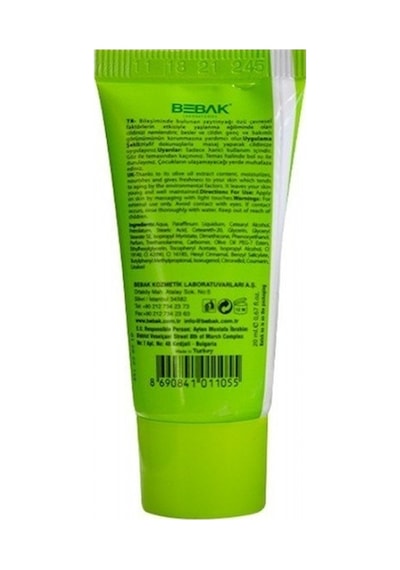 Bebak Zeytinyağlı El ve Vücut Nemlendirici Kremi Tüp 20 ML
