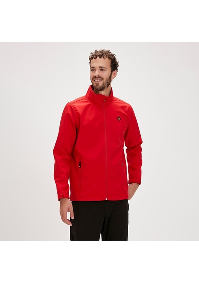 Bad Bear Conch Softshell Erkek Kırmızı Ceket Kırmızı