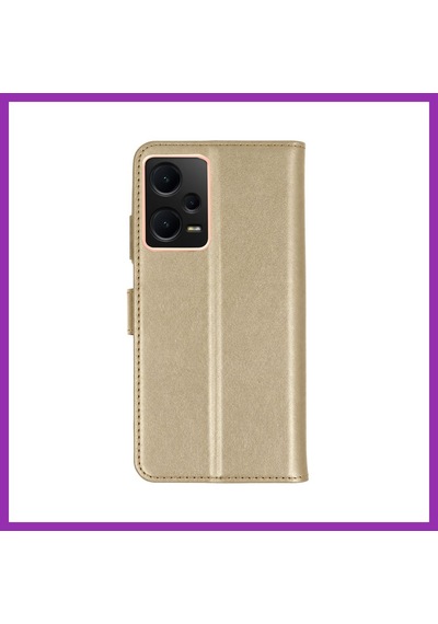 Bezos Redmi Note 12 5g Trend S Kapaklı Kılıf - Gold Bty