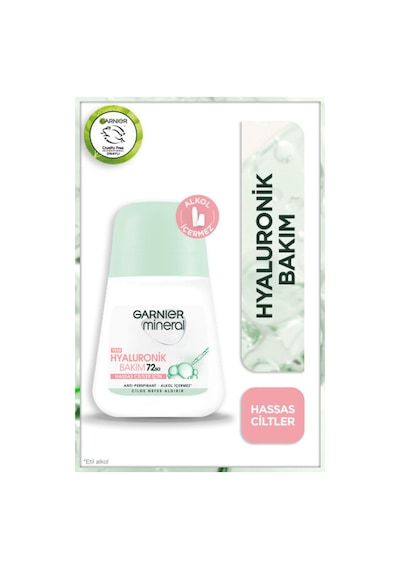 Mineral Hyaluronik Bakım Roll-on Deodorant-