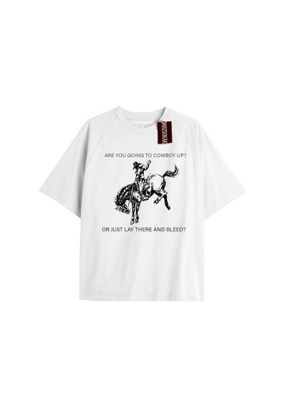 Are You Goıng To Cowboy Up Cowboy 1 Beyaz