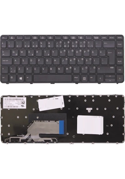 HP Uyumlu Probook Y7z73ea Klavye Siyah Tr