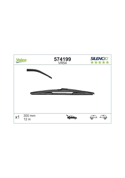Bmw 120i F21 Arka Silecek Supurgesi 2015-2016 Valeo 574199