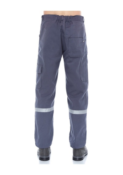 Gri Gabardin İş Pantolonu Kışlık, %100 Pamuk (467605988)