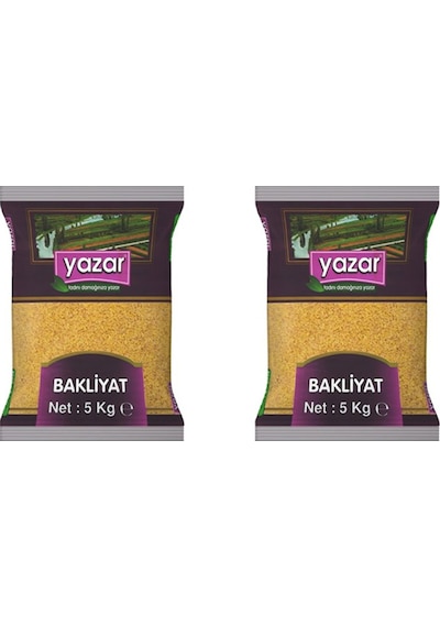 Yazar Pilavlık Bulgur 2 x 5 KG + Yazar Pilavlık Burgur 1 KG