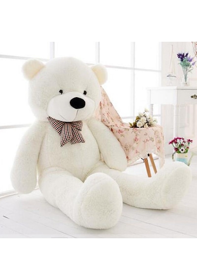 Kuki Oyuncak 150 CM Büyük Beyaz Peluş Ayı