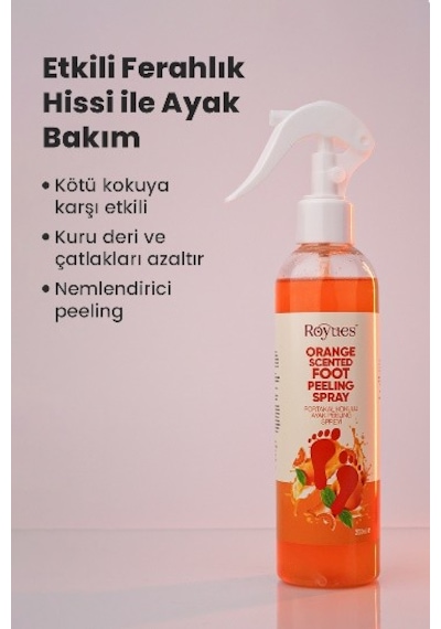 Royues Topuk Çatlak Ve Ayak Bakım Spreyi 250 ML
