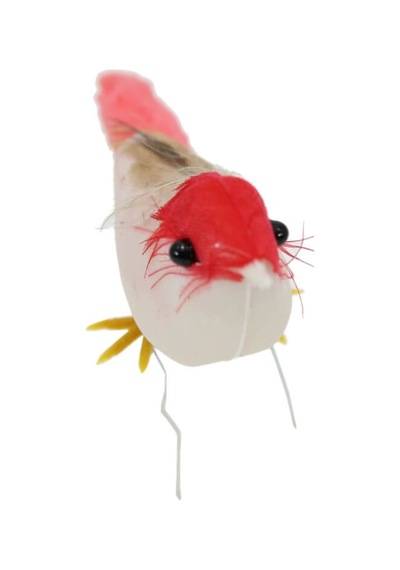 Tüylü Yapay Kuş, 7,50 Cm - 1 Adet (521862409)