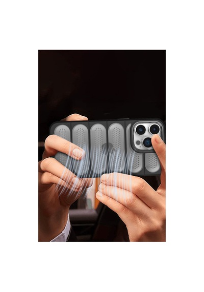 iPhone Uyumlu 15 Pro Kılıf Airmax Silikon Kapak - Lacivert Renk