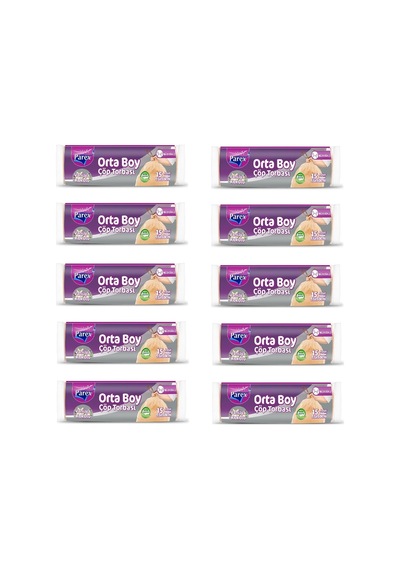 Vanilya Kokulu Orta Boy Çöp Torbası 10 Paket