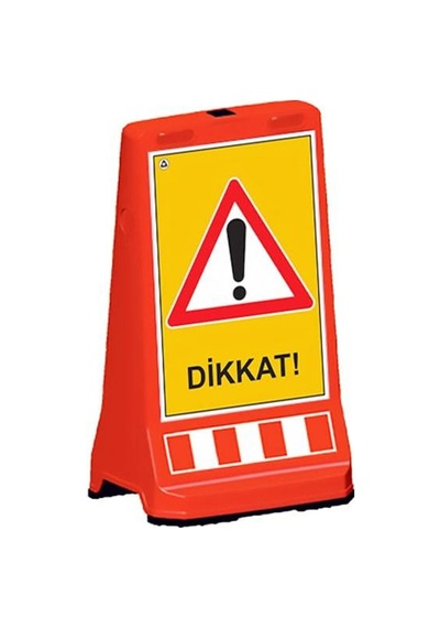 Ultra Levhalı Uyarı Dubası Dikkat Levhası