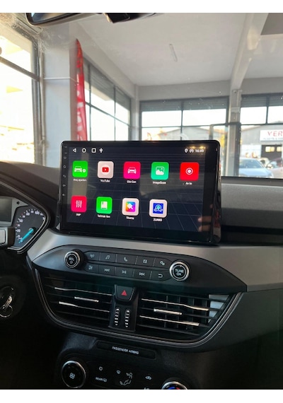 Blueway Ford Focus 5 2019-2022 -9''android Gerçek 4+64 Gb/4 Çek-1.6ghz-ön Kayıt Kamera-wifi-bt-kablosuz Carplay-hd Kamera Hediyeli 9"