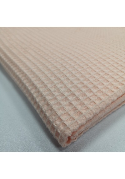 Waffle Pike Bornozluk Kumaş 100% Pamuk W-28 Pembe