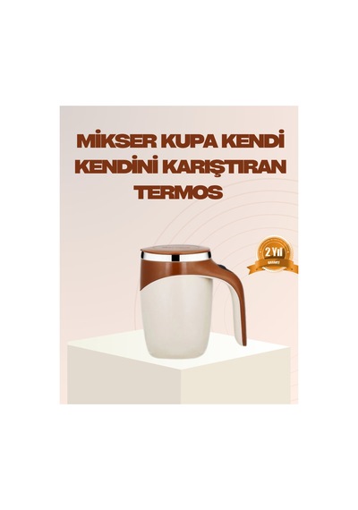 Usb Şarjlı Manyetik Karıştırıcı Kupa Otomatik Kahve Karıştırma Bardağı Çok Renkli Çok Renkli
