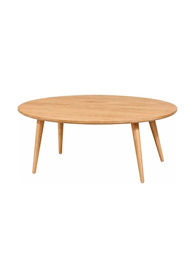 Oval Retro Orta Sehpa Ham