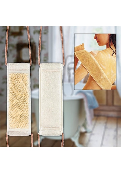 Çift Etkili Sırt Masaj Lifi Banyo Havlusu Duş Cilt Vücut Yıkama Çift Etkili Sırt Masaj Lifi Banyo Havlusu Duş Cilt Vücut Yıkama