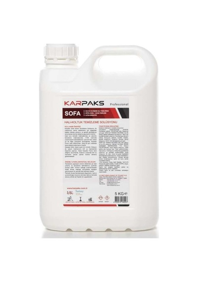 Sofa Halı Ve Koltuk Yıkama Deterjanı 5 Kg Tekli