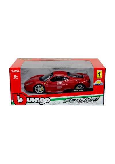 Burago 1:24 Ferrari 458 Italia Kırmızı Model Araba