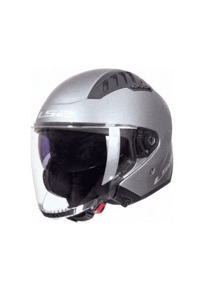 Ls2 Copter 2 Mat Gri Kask Mat Grı
