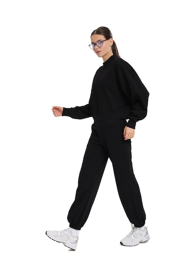 Sportive Fowler Kadın Siyah Günlük Stil Sweatshirt 25kk1038-syh 1776122 SiYAH