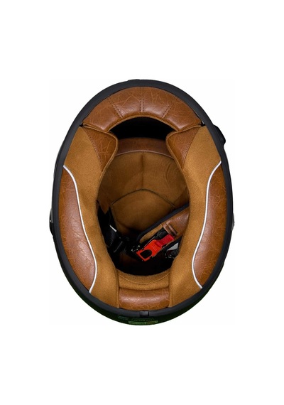 Kask Sway SW-6 Retro Mat Siyah