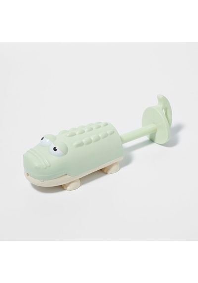 Sunnylife - Crocodile Çocuk Su Fıştırma Oyuncağı Altın