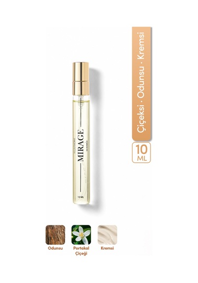 Mirage Edp Kadın Seyahat Boy Parfüm 10ml Çiçeksi-odunsu-kremsi Portakal Çiçeği, Sümbülteber,misk