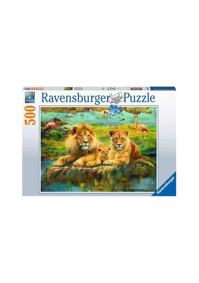 500p Puzzle Aslan Ailesi, Yapboz