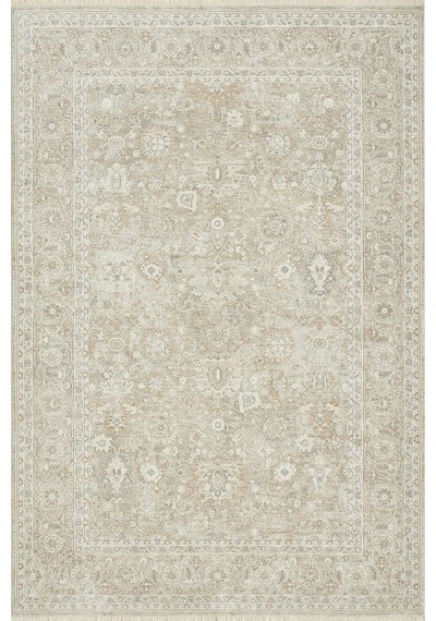 Seyran Halı Nuda 1303 Krem Mikro Polyester - Viskon Makine Halısı