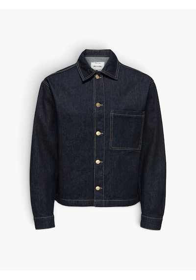 Only & Sons Onssprıck Box Azg Dnm Jacket Erkek Mavi Ceket - 4887266