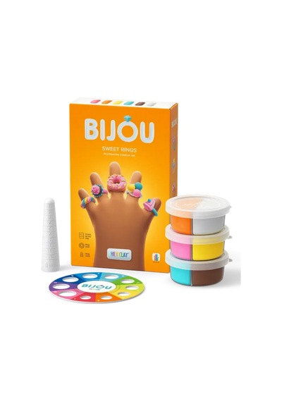 Hey Clay Yaratıcı Kil Seti - Sweet Rings