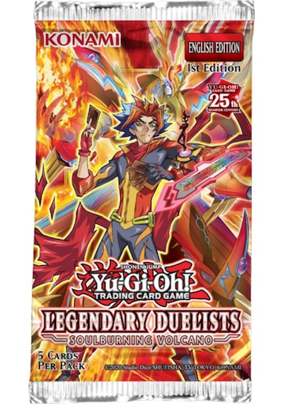 Yu-gi-oh Ygo Tcg Ld10 Soulburning Volcano Booster Display Cards Kartları