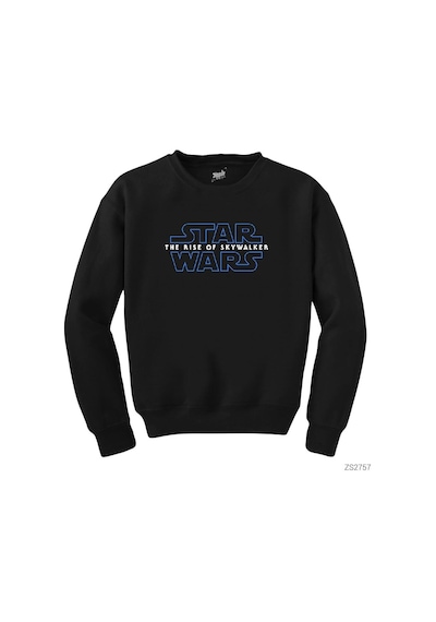 Star Wars The Rise Of Skywalker Siyah Sweatshirt