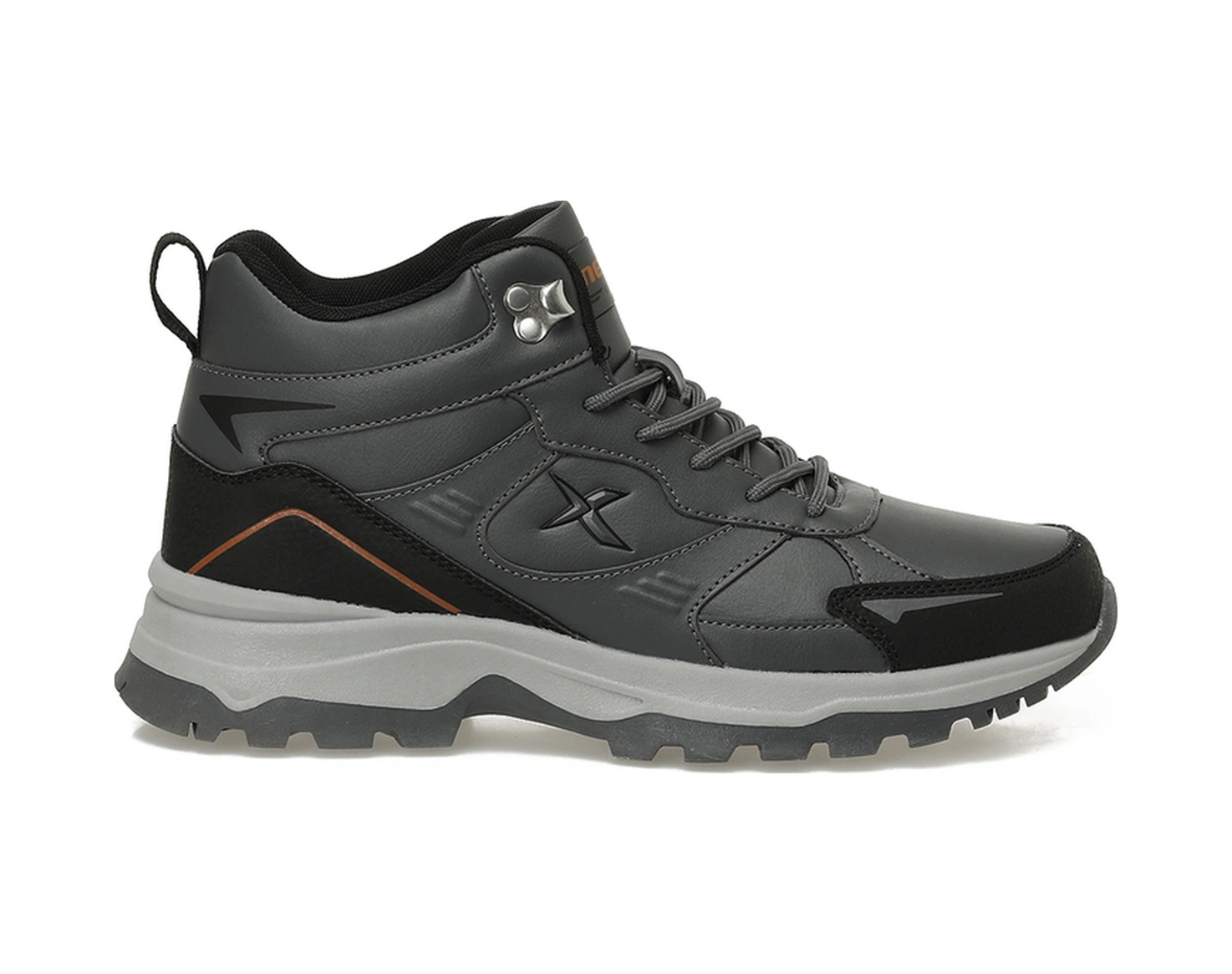 Kinetix Stout Pu Hı 5pr Gri Erkek Outdoor Bot 000000000102027745 Gri-sıyah