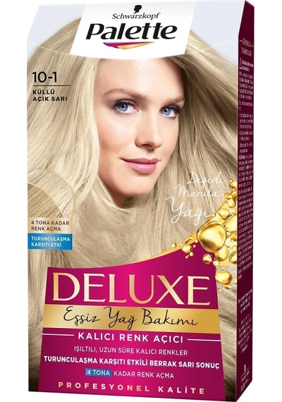 Palette Deluxe 10 - 1 Küllü Açık Sarı X 2 Adet Saç Boyası