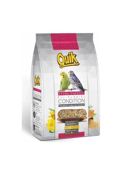 Muhabbet Kuşu Kızıştırıcı Ve Kondisyon Yemi 150 Gr