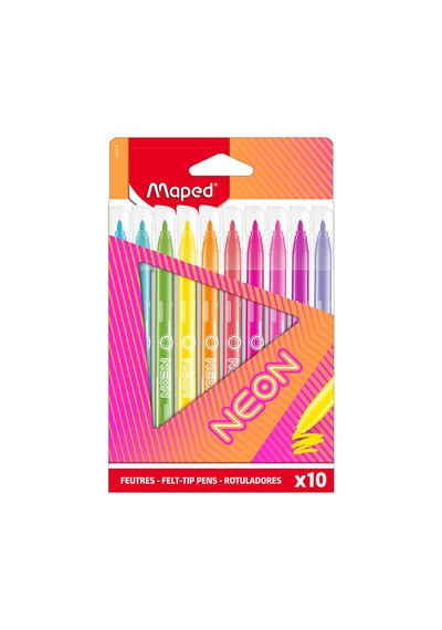 Maped Color'peps Neon Keçeli Kalem 10 Renk 845419