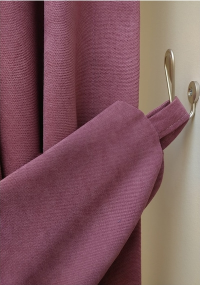 Evdepo Home Gül Kurusu Fon Perde Tek Kanat  (540058763) Gülkurusu