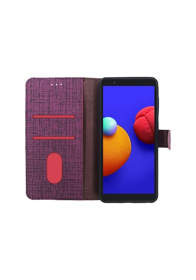 Samsung Galaxy Uyumlu A6 (A600) Kilif Fitcase Fabric Kapakli Cüzdanli 359200657