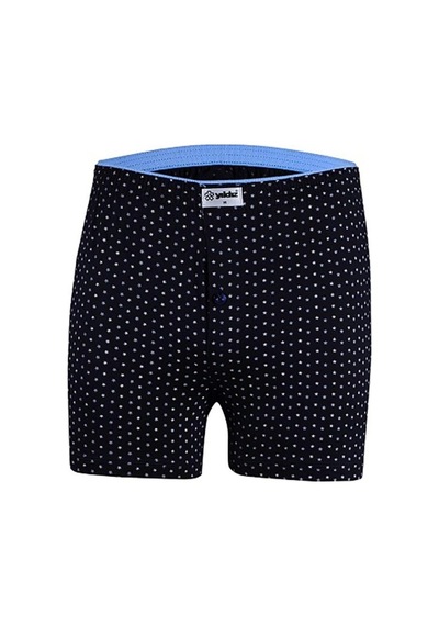 6 Adet Yıldız Erkek Taşma Lastik Desenli Penye Boxer Short 43
