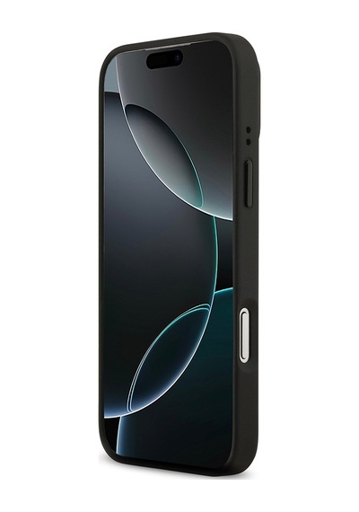 Apple Uyumlu iPhone 17 Pro Max Kılıf Lacoste Lisanslı M-safe Şarjlı Standlı Pu Deri Monogram Desenli Yeşil