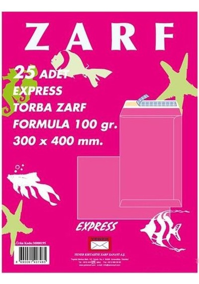 OYAL ZARF TORBA 300X400 100GR FORMULA 25 LI