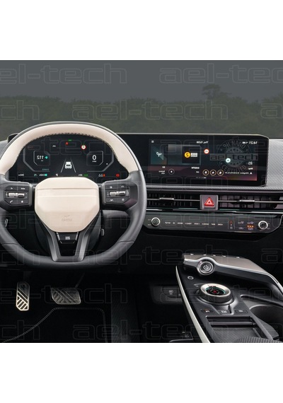 Kia Ev6 Uyumlu Dijital Gösterge,navigasyon Ve Klima 12.3 İnç 9h Nano Ekran Koruyucu 2 Li Set 2024-2025