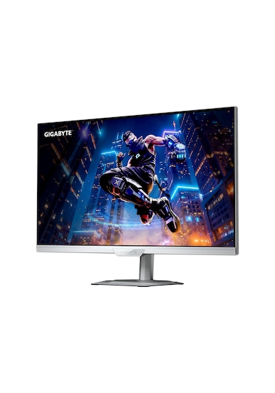 Gıgabyte M27UP ICE 27 4K 160Hz - FHD 320Hz 1ms HDR400 UHD Dual Mode SS IPS Beyaz Gaming Monitör
